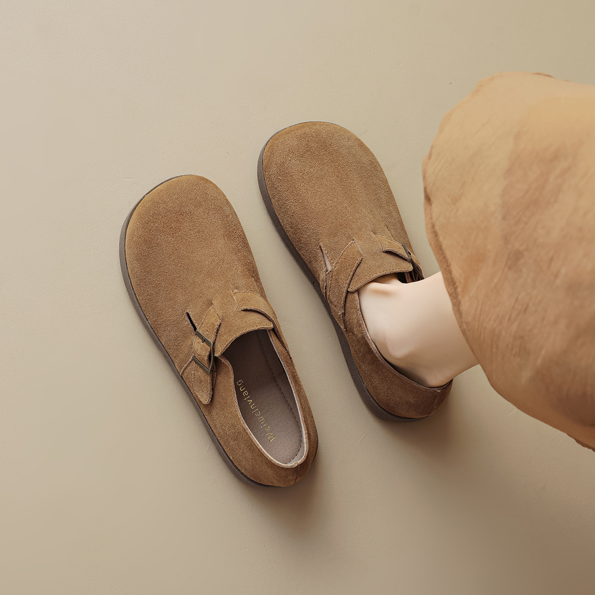 JHC-YW09 | Genuine Cow Leather Retro All-Season Chunky - Fujian Jinhongchang Sports Goods Co., Ltd.