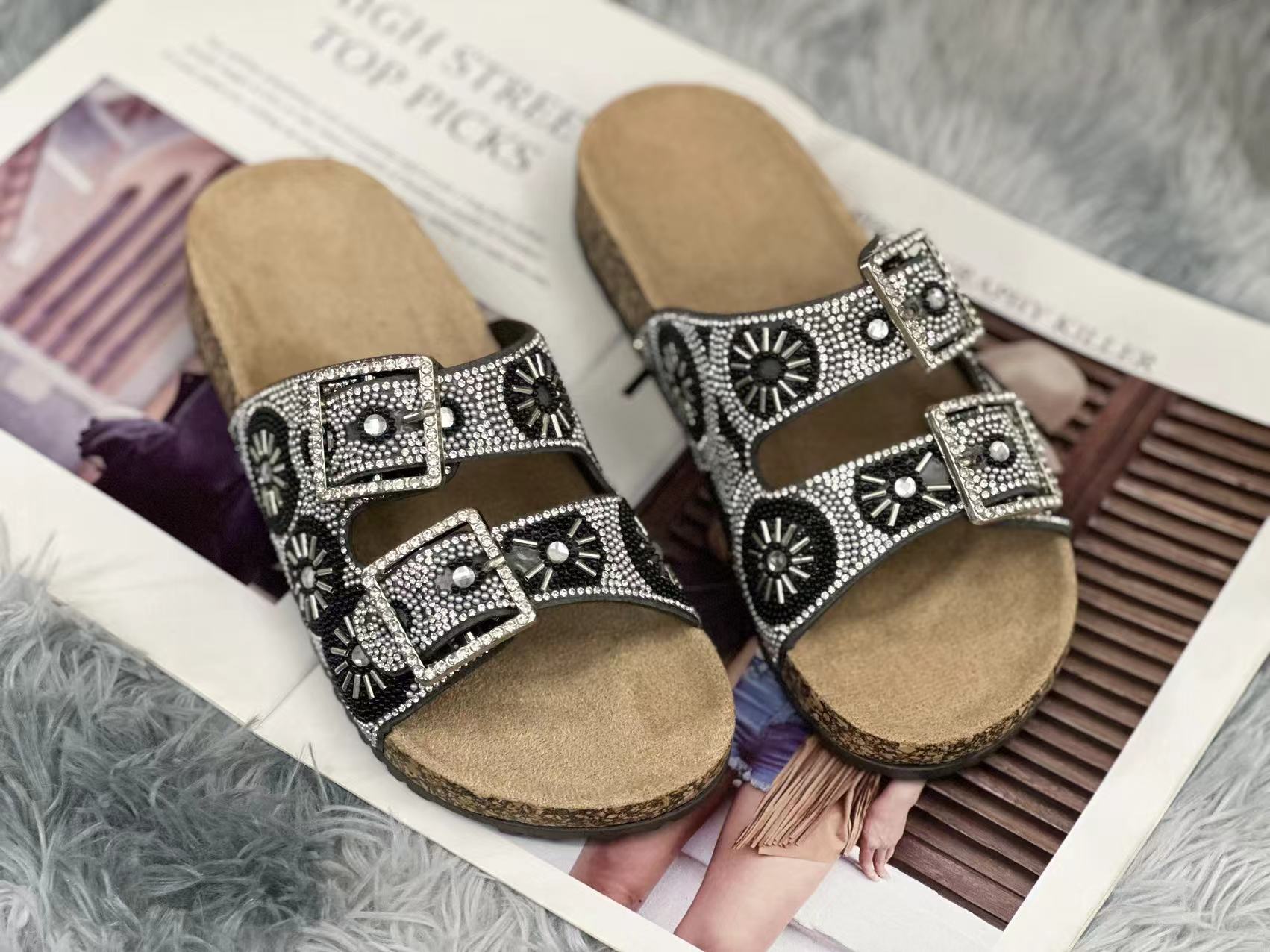 JHC-CCK089 | 2025 Style Cork Large Size For Women Shoes angle 10