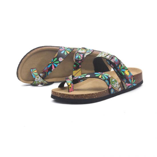 JHC-CCS078 | Fashion Platform Cork Slippers Sandals - Fujian Jinhongchang Sports Goods Co., Ltd.
