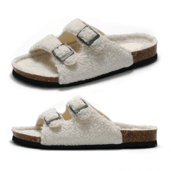 JHC-HZ00123 | 2024 Style Cork Double Strap Sandals Women's - Fujian Jinhongchang Sports Goods Co., Ltd.