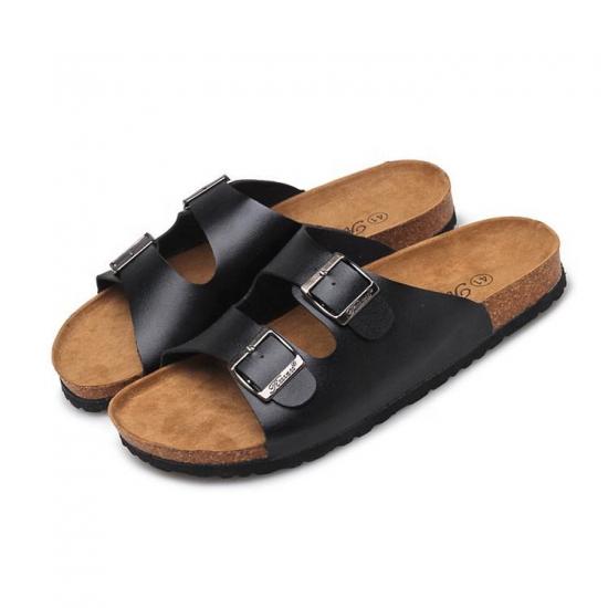 JHC-TX-163 | Men Cork Slippers summer sandals buckle non-slip - Fujian Jinhongchang Sports Goods Co., Ltd.
