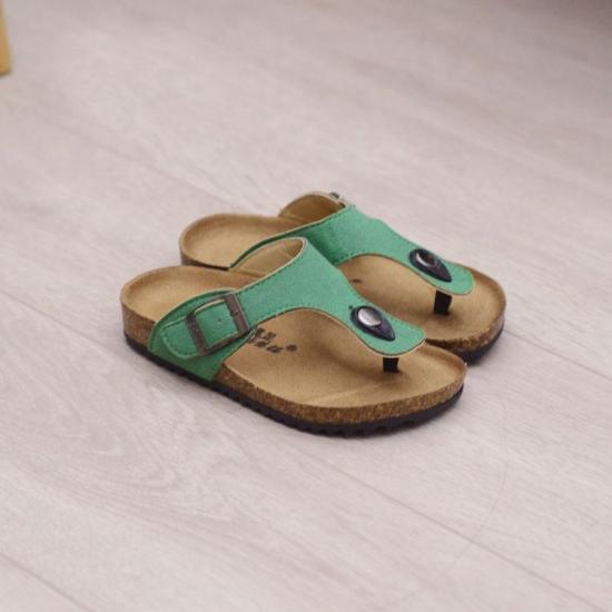 JHC-TX-166 | Children Cork Slippers Fashion Summer Slides - Fujian Jinhongchang Sports Goods Co., Ltd.