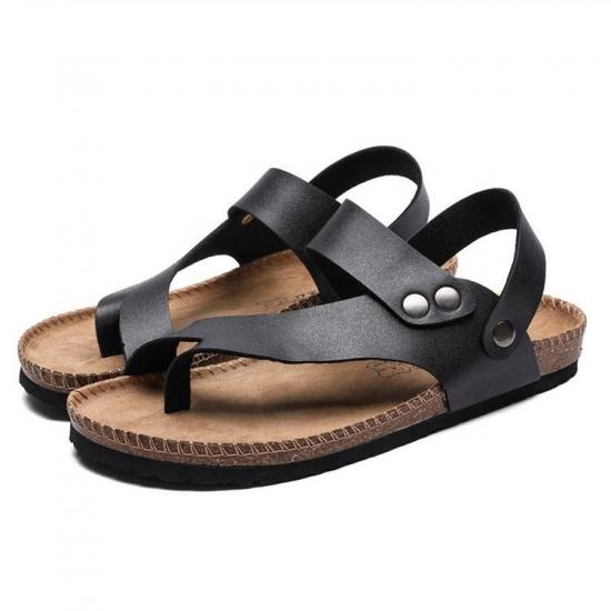 JHC-TX-168 | summer sandals buckle non-slip flat cork slippers - Fujian Jinhongchang Sports Goods Co., Ltd.