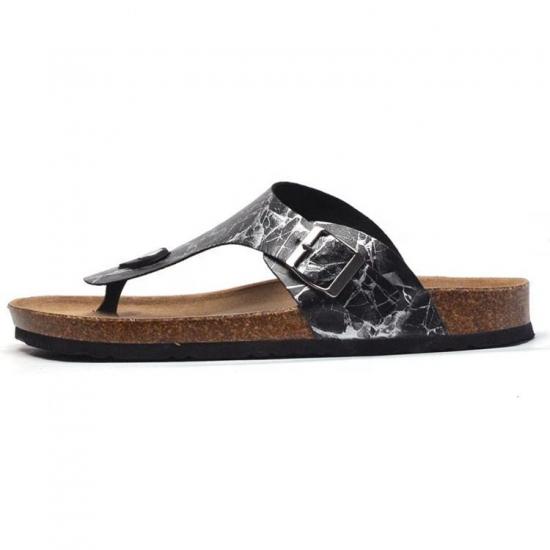 JHC-TX-169 | Fashion Cork Beach Slippers Summer Slides angle 4