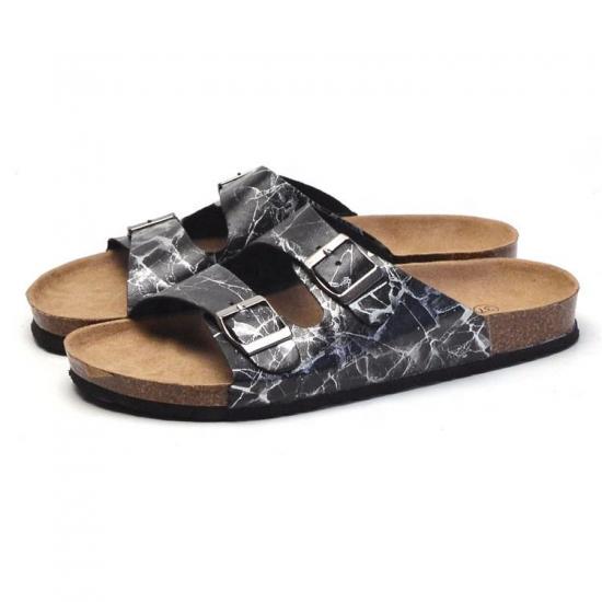 JHC-TX-170 | Summer Cork Beach Slippers Soft Buckle Men Slides angle 3