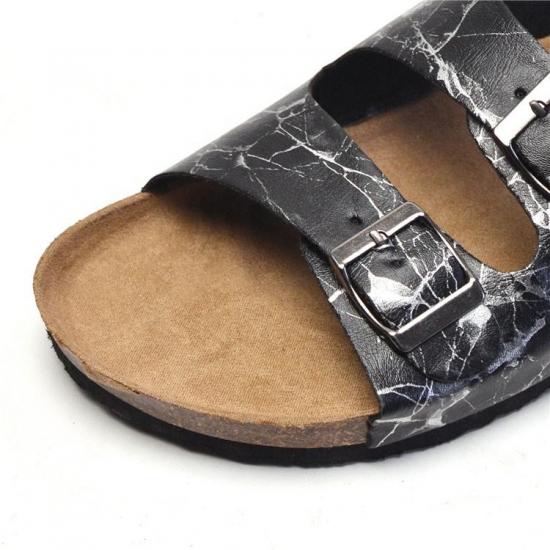 JHC-TX-170 | Summer Cork Beach Slippers Soft Buckle Men Slides angle 5