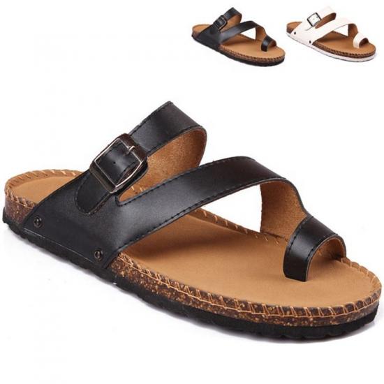 JHC-TX-172 | Summer Unisex Cork Sandals Filp Flops Open Toe angle 2
