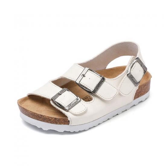 JHC-TX-175 | Summer Cork Slippers Children Leather Slides - Fujian Jinhongchang Sports Goods Co., Ltd.