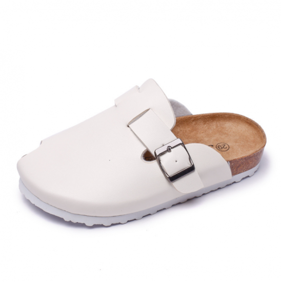 JHC-TX-93 | Kids slides comfortable cork slippers and sandals angle 4