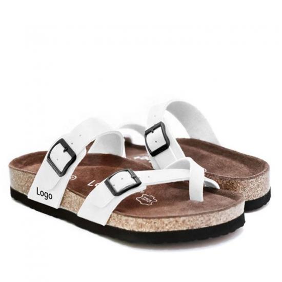 JHC-TX-m19 | summer beach slippers cork wood flower printing - Fujian Jinhongchang Sports Goods Co., Ltd.