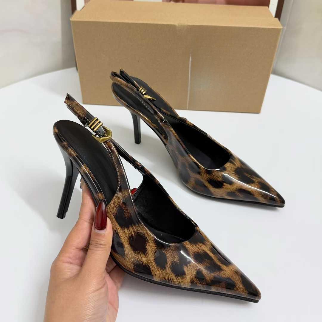 JHC-HB-118 | Animal Print Pointed-Toe Stiletto Heel Dress Pump angle 3