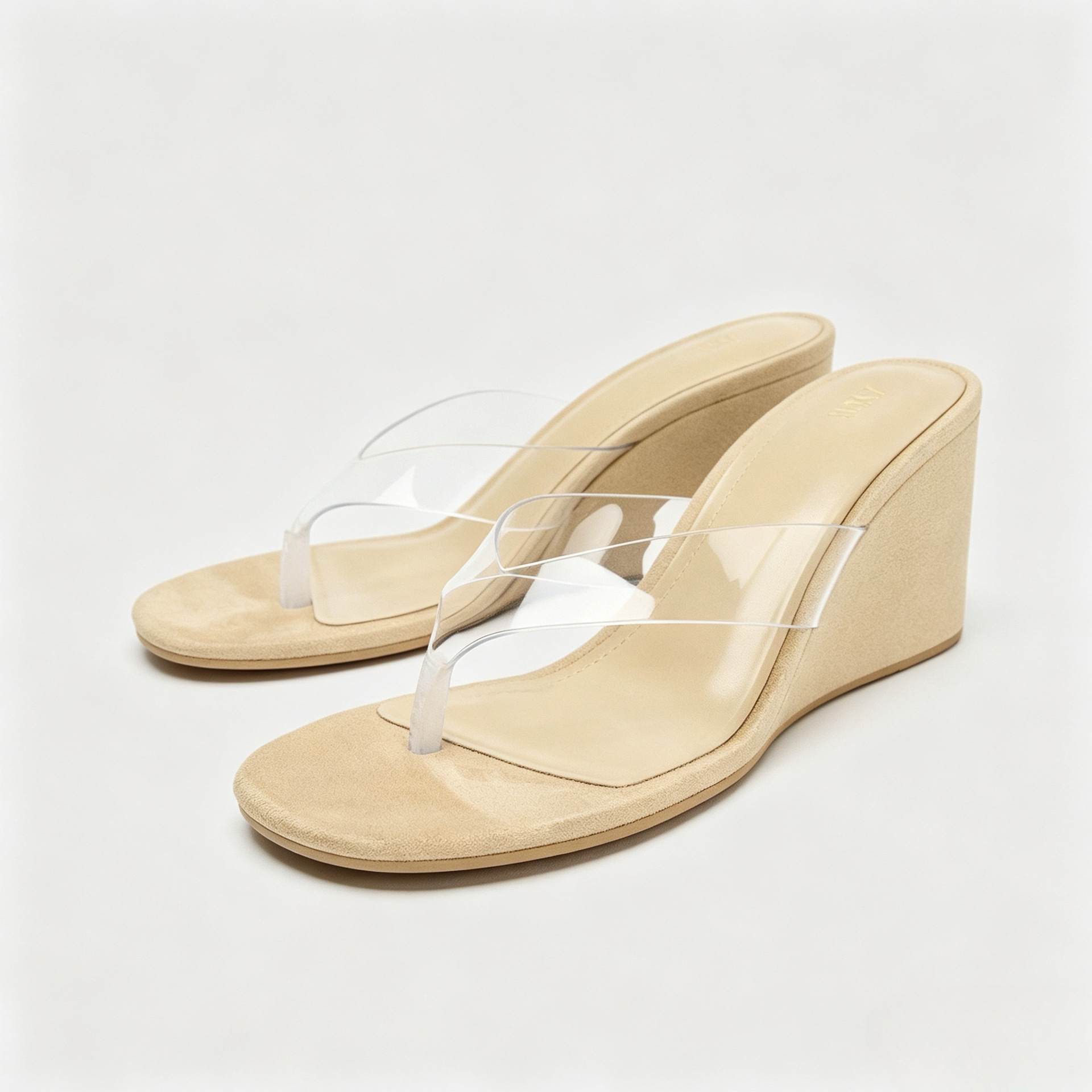 JHC-HB-136 | Round-Toe Wedge Thong Flip-Flop angle 2