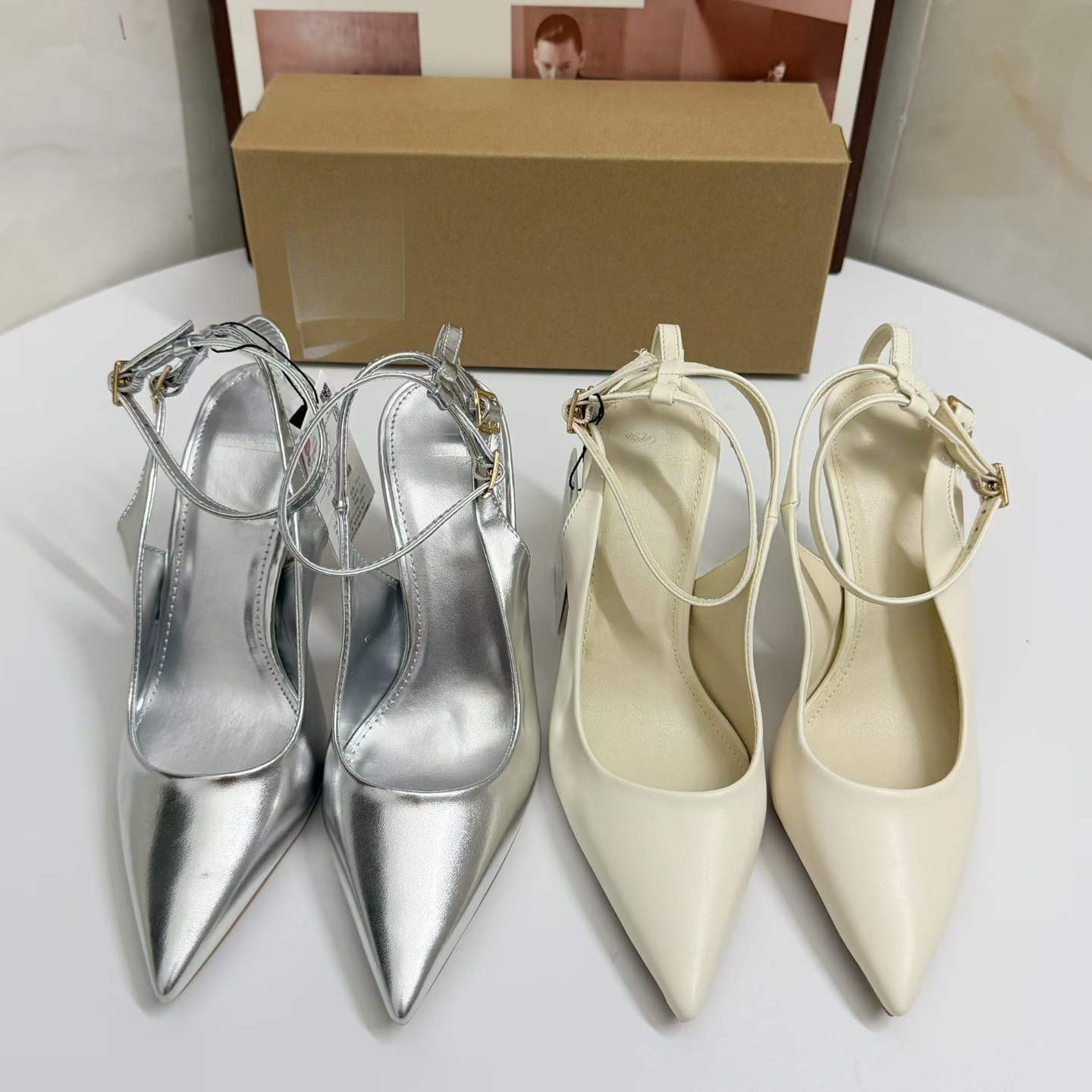 JHC-HB-117 | Pointed-Toe Stiletto Heel Dress Pump - Fujian Jinhongchang Sports Goods Co., Ltd.