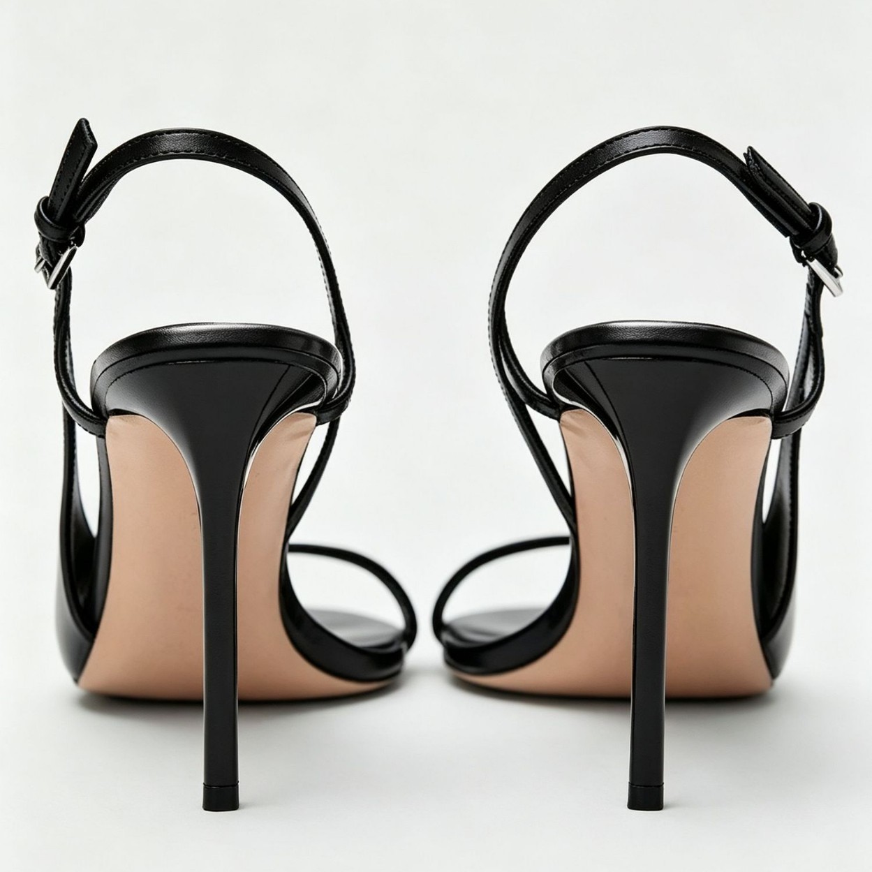 JHC-HB-045 | Slingback Pointed-Toe Stiletto Heel Dress Sandal angle 3