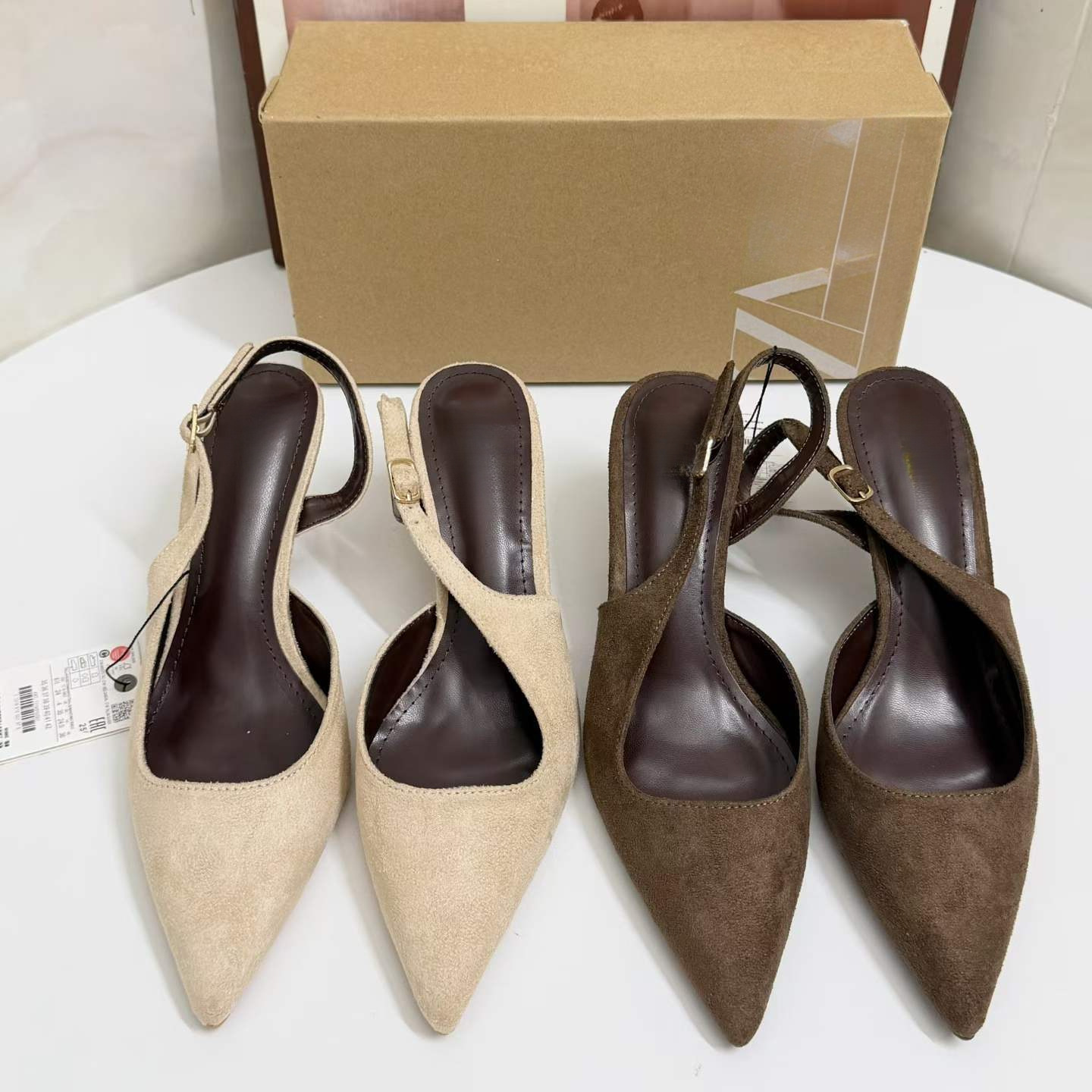 JHC-HB-275 | Pointed-Toe High-Heel Dress Sandal - Fujian Jinhongchang Sports Goods Co., Ltd.