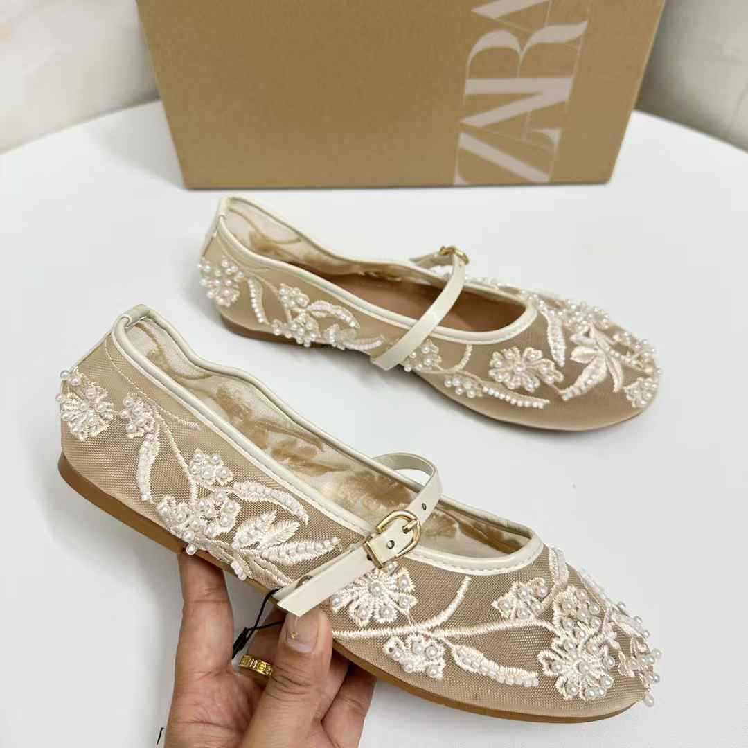 JHC-HB-231 | Round-Toe Flat Ballet Flat angle 3