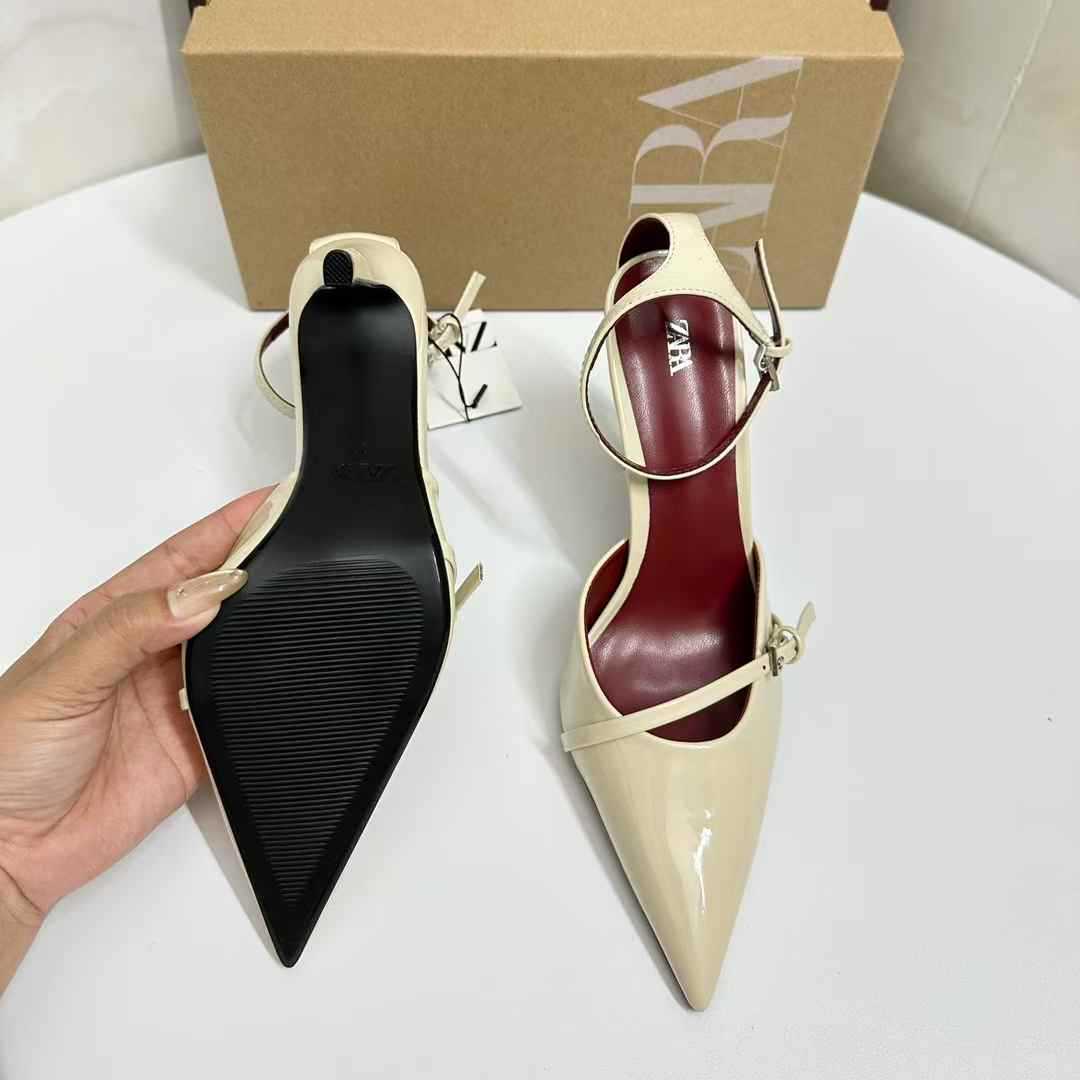 JHC-HB-120 | Pointed-Toe Stiletto Heel Dress Pump angle 3