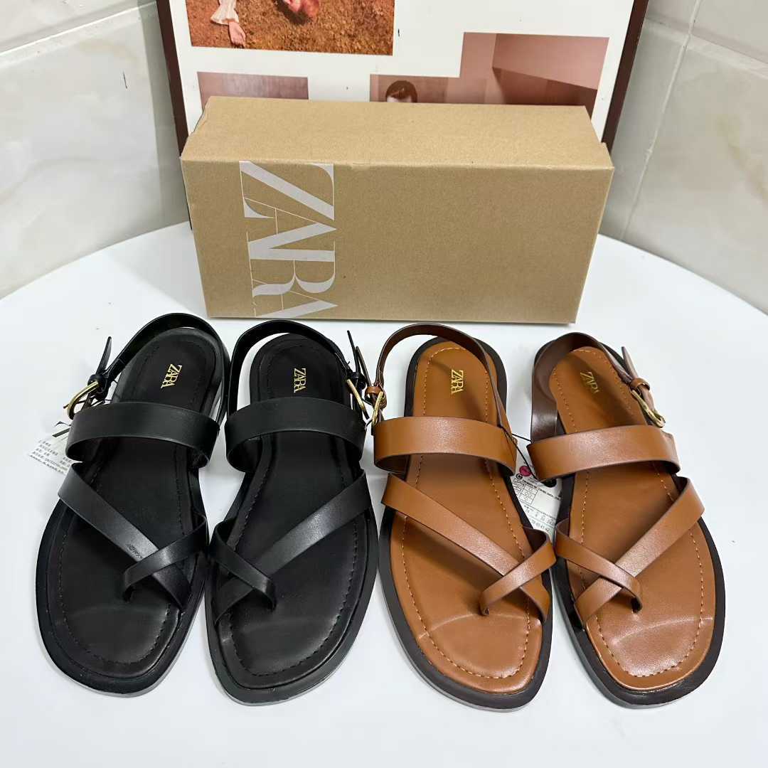 JHC-HB-164 | Square-Toe Flat Gladiator Sandal - Fujian Jinhongchang Sports Goods Co., Ltd.