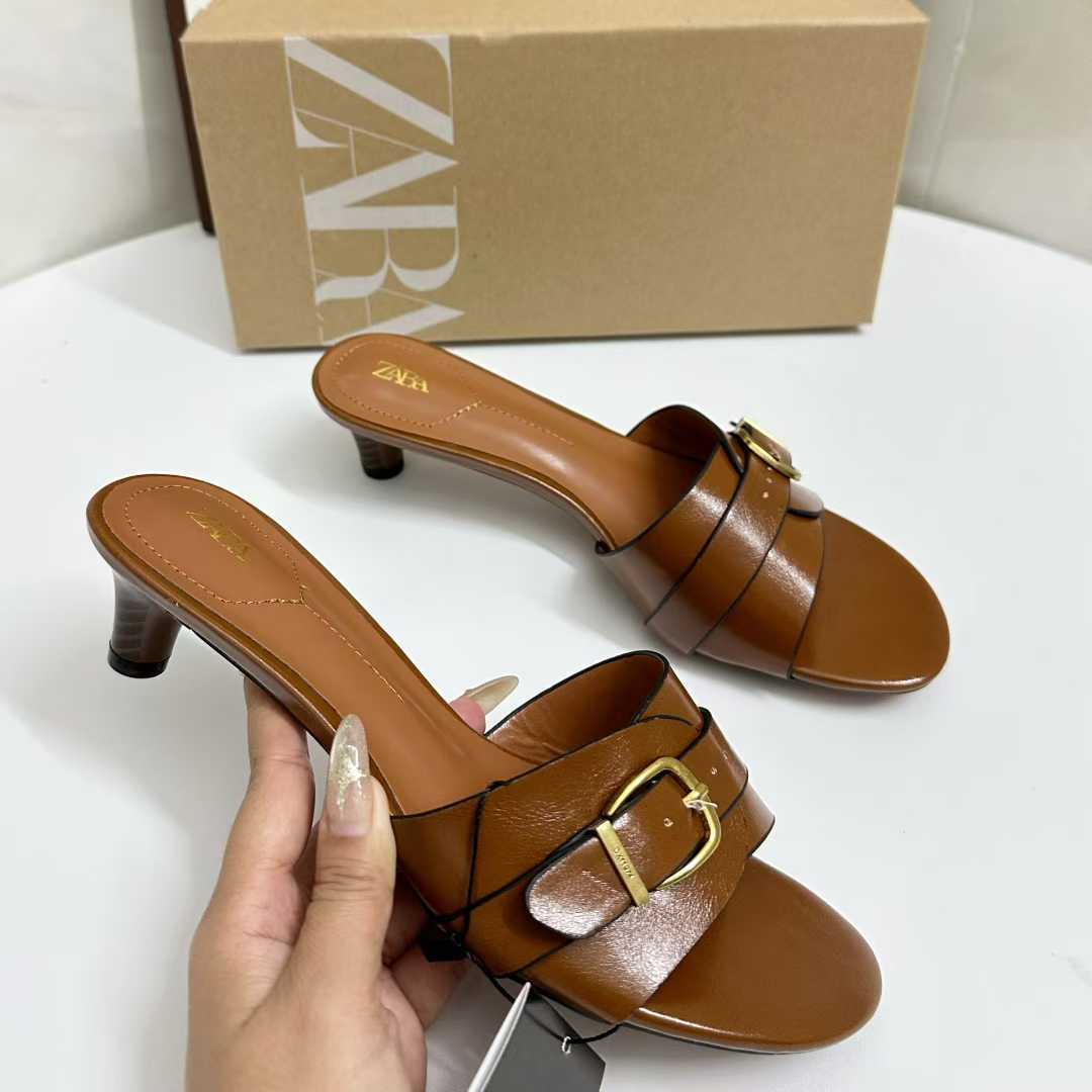 JHC-HB-219 | High-Heel Heeled Slide angle 3
