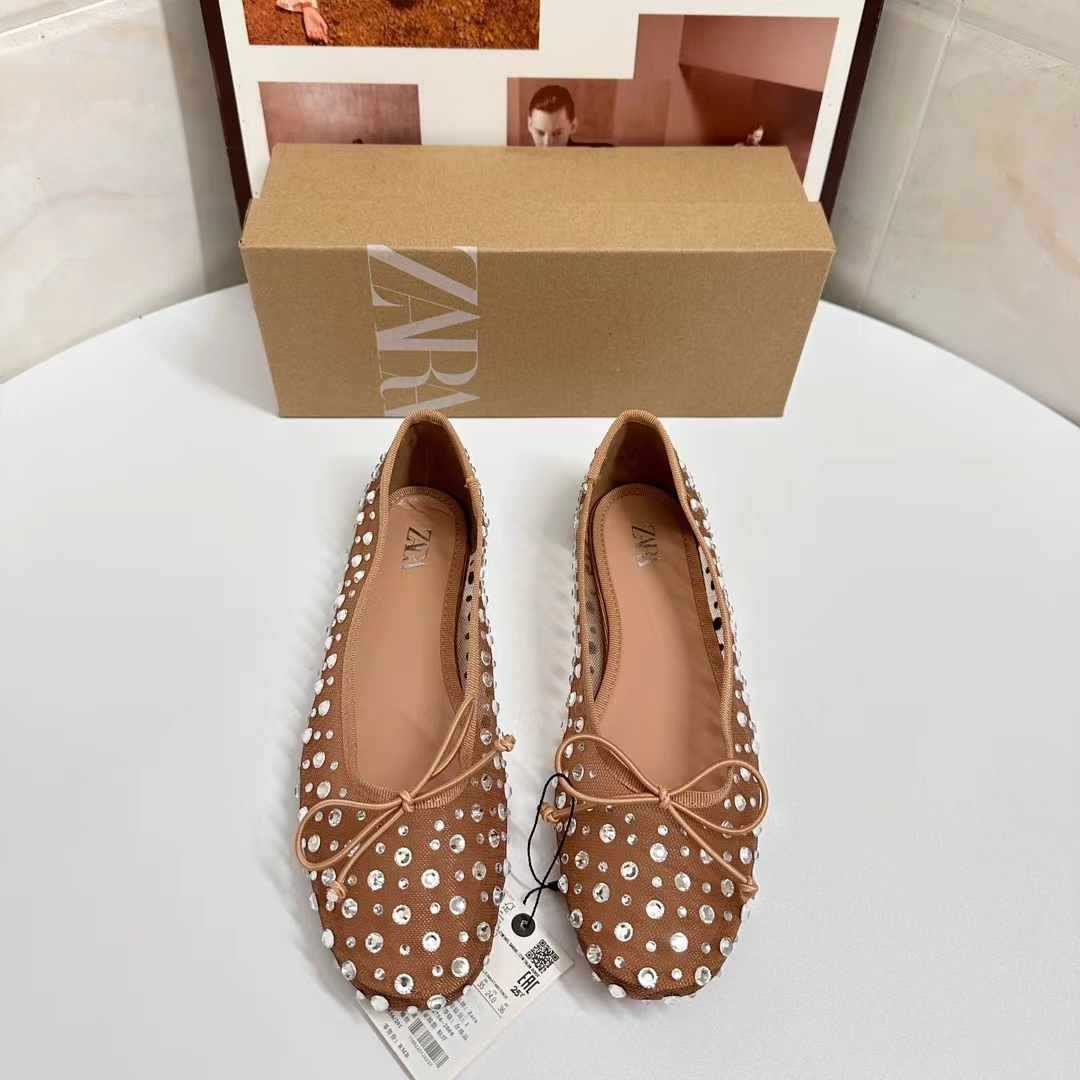 JHC-HB-251 | Bow Detail Round-Toe Flat Ballet Flat - Fujian Jinhongchang Sports Goods Co., Ltd.