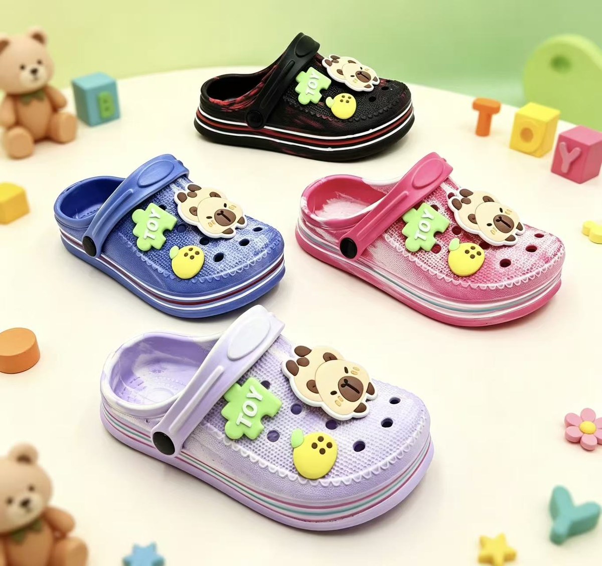 JHC-KIDS-002 | Ultra-Light Breathable Kids Beach Sandal (Kids Sizes) - Fujian Jinhongchang Sports Goods Co., Ltd.