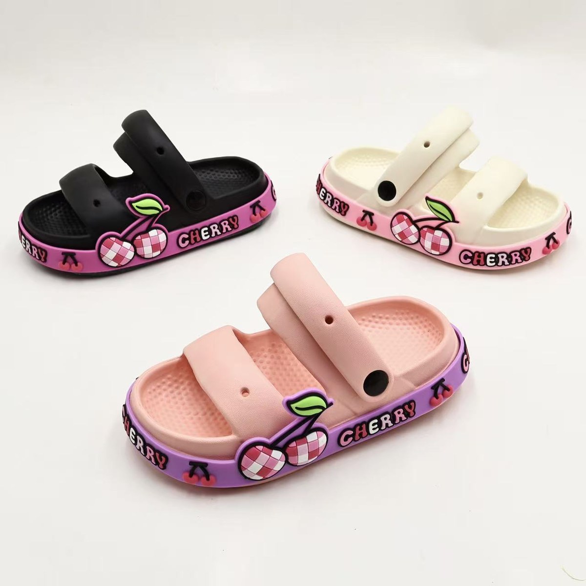 JHC-KIDS-003 | Indoor Outdoor Non-Slip Kids Cloud Slipper (Kids Sizes) - Fujian Jinhongchang Sports Goods Co., Ltd.