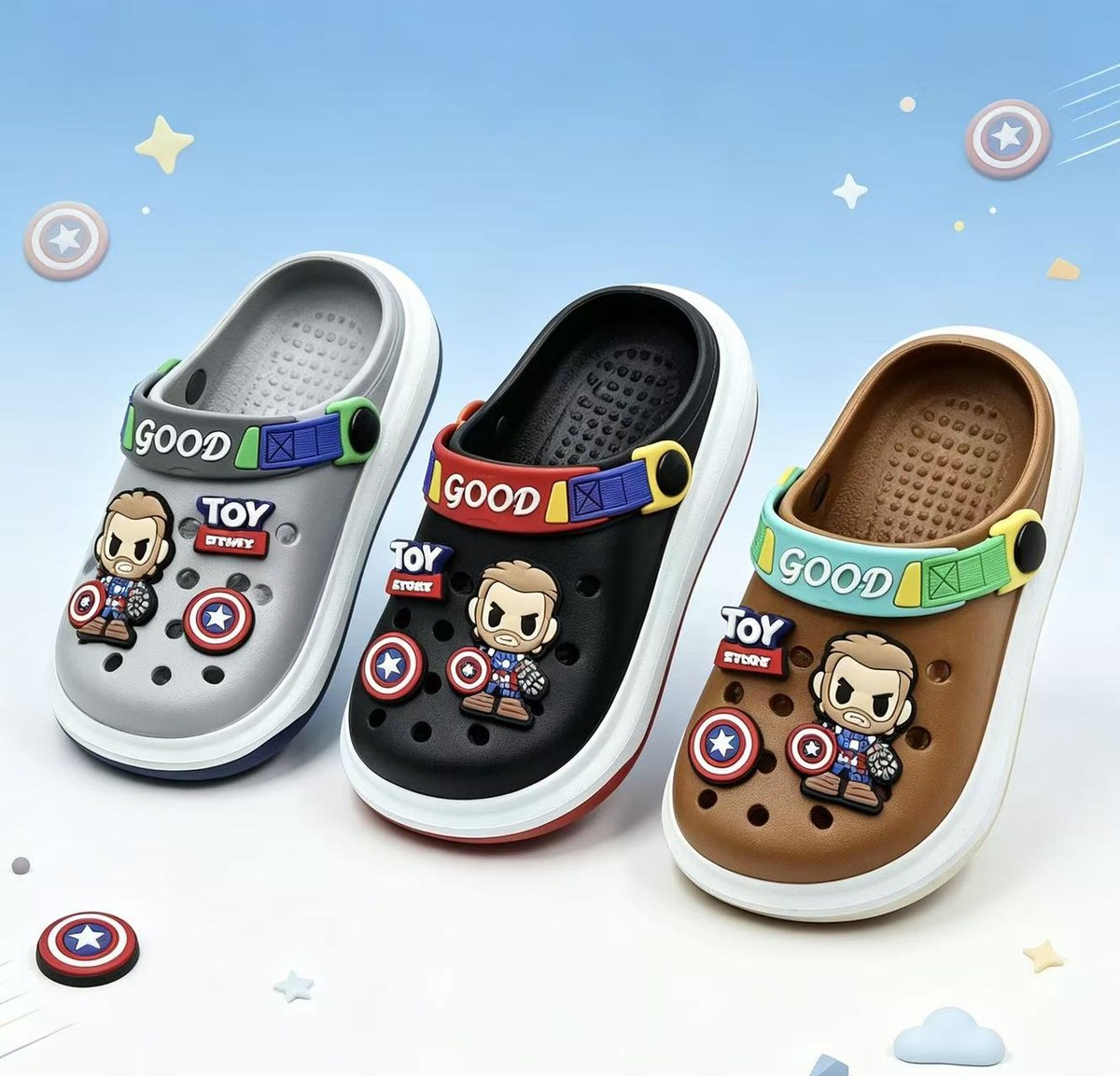 JHC-KIDS-009 | Indoor Outdoor Non-Slip Kids Cloud Slipper (Kids Sizes) - Fujian Jinhongchang Sports Goods Co., Ltd.