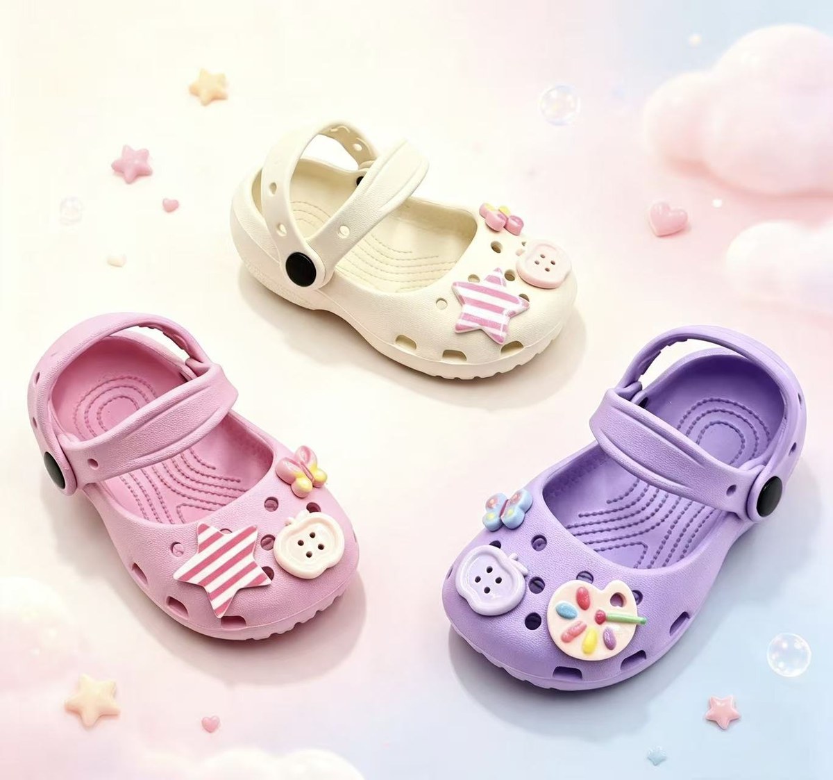 JHC-KIDS-016 | Waterproof Quick-Dry Kids Garden Clog Shoe (Kids Sizes) - Fujian Jinhongchang Sports Goods Co., Ltd.