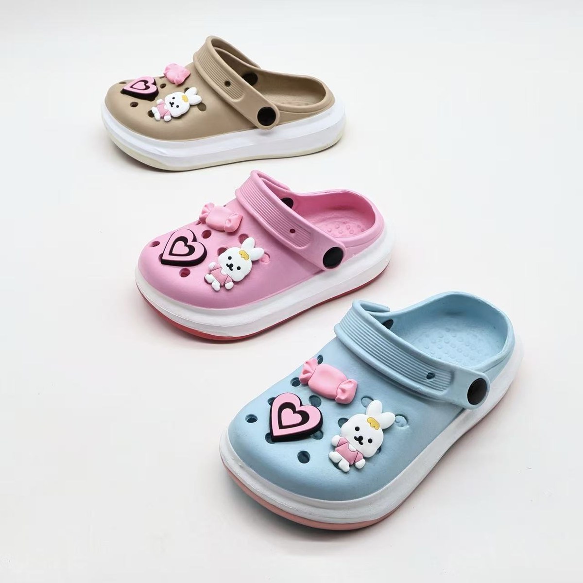 JHC-KIDS-033 | Indoor Outdoor Non-Slip Kids Cloud Slipper (Kids Sizes) - Fujian Jinhongchang Sports Goods Co., Ltd.