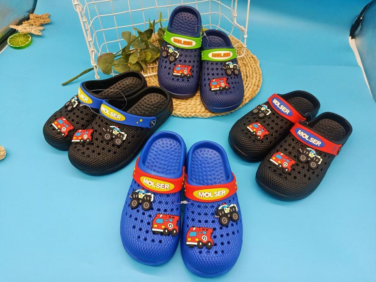 JHC-KIDS-034 | Waterproof Quick-Dry Kids Garden Clog Shoe (Kids Sizes) - Fujian Jinhongchang Sports Goods Co., Ltd.