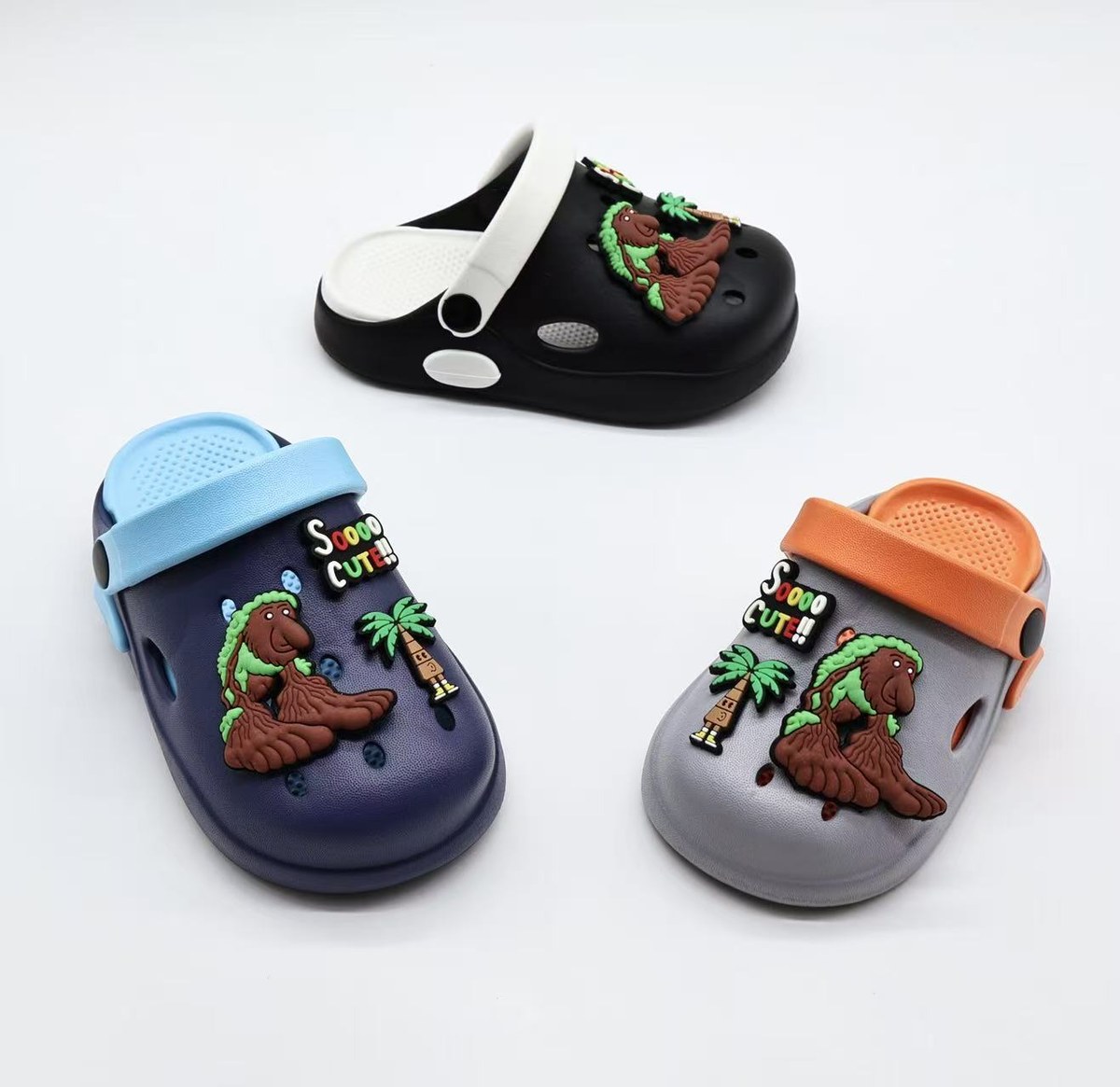 JHC-KIDS-078 | Pivoting Strap Anti-Slip Kids Foam Sandal (Kids Sizes) - Fujian Jinhongchang Sports Goods Co., Ltd.