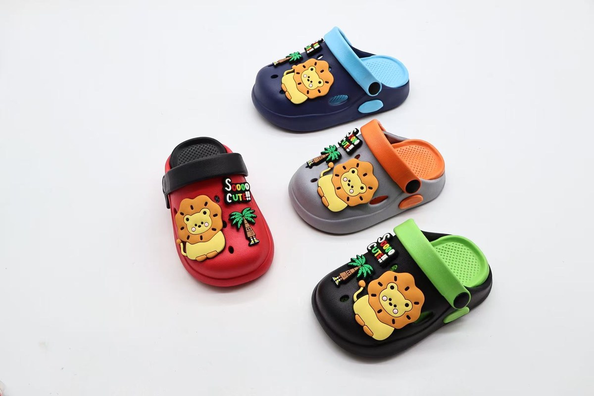 JHC-KIDS-083 | Colorblock Lightweight Kids Sport Slide (Kids Sizes) - Fujian Jinhongchang Sports Goods Co., Ltd.
