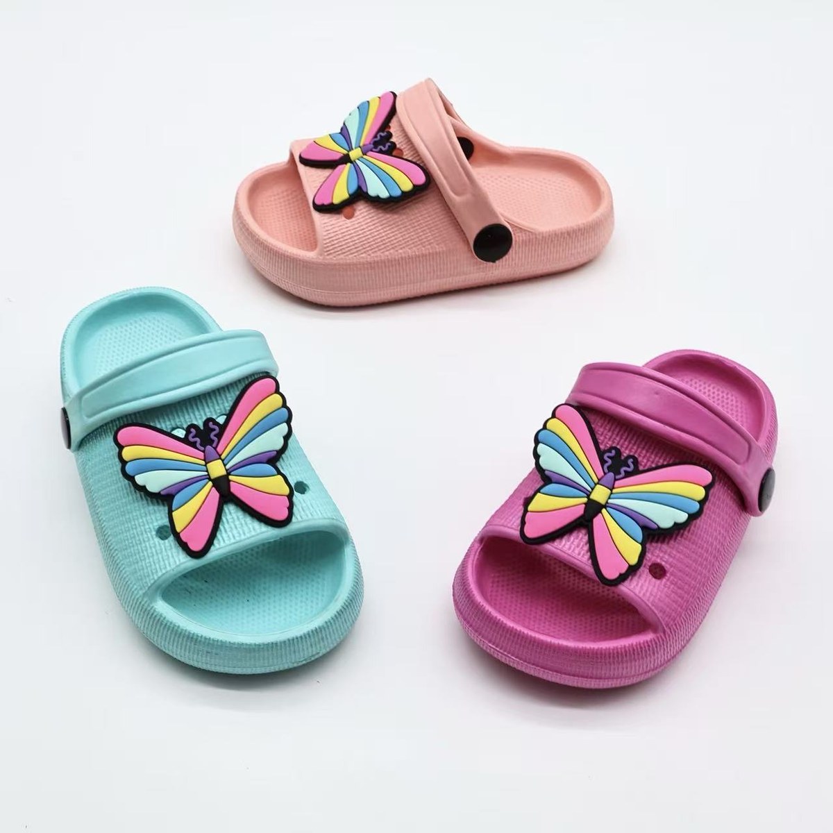 JHC-KIDS-084 | Pivoting Strap Anti-Slip Kids Foam Sandal (Kids Sizes) - Fujian Jinhongchang Sports Goods Co., Ltd.
