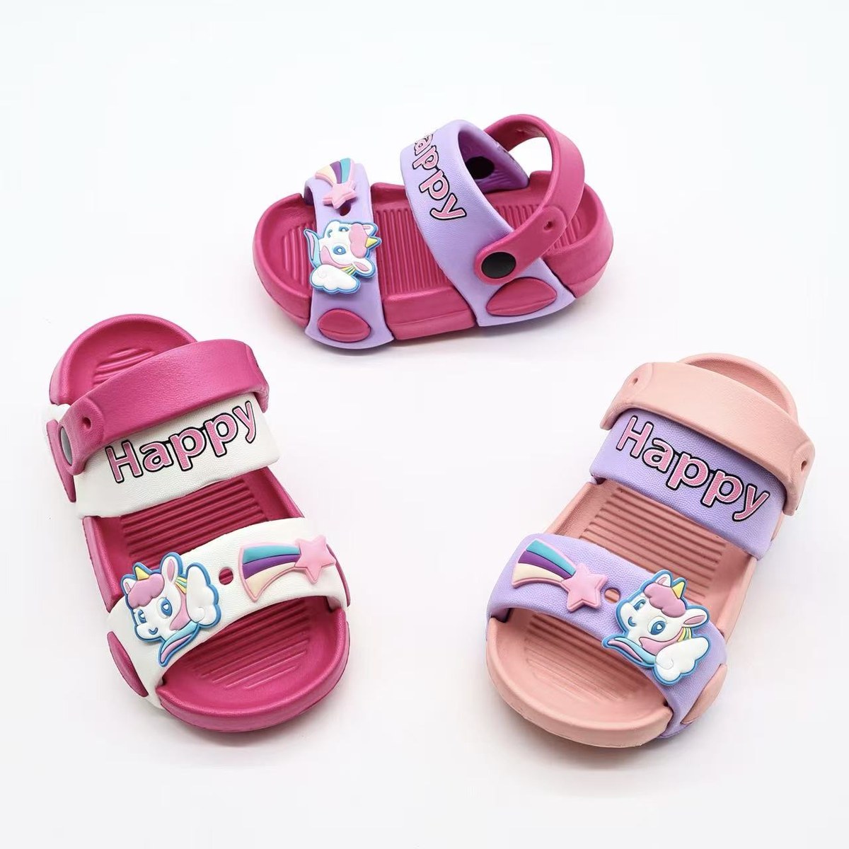 JHC-KIDS-097 | Cute Cartoon 3D Charm Kids EVA Clog (Kids Sizes) - Fujian Jinhongchang Sports Goods Co., Ltd.