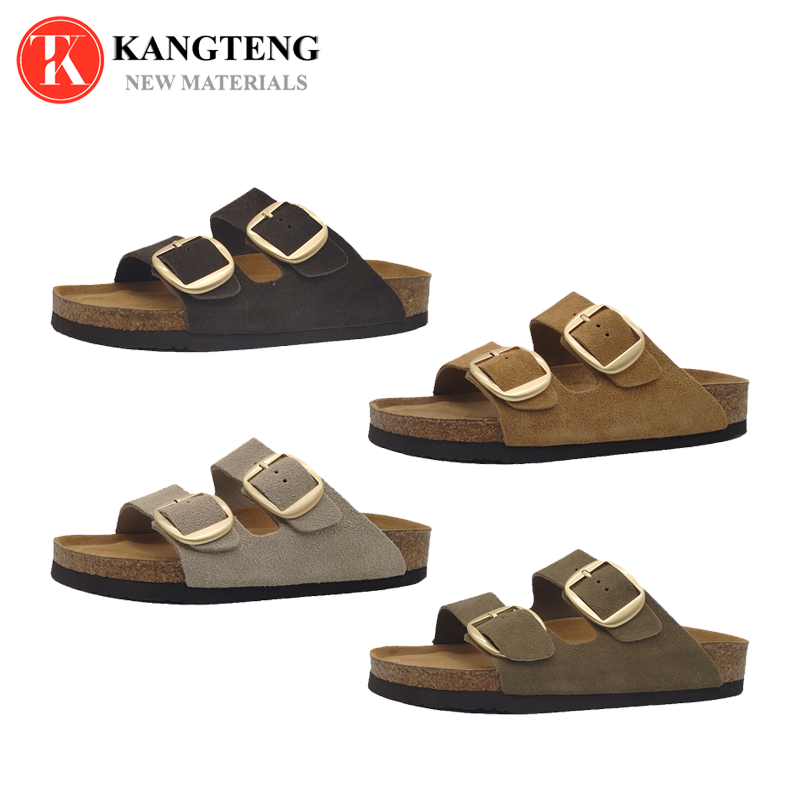 Ergonomic Cork-Latex Footbed Buckle Strap Sandal (JHC-KT031) - Fujian Jinhongchang Sports Goods Co., Ltd.