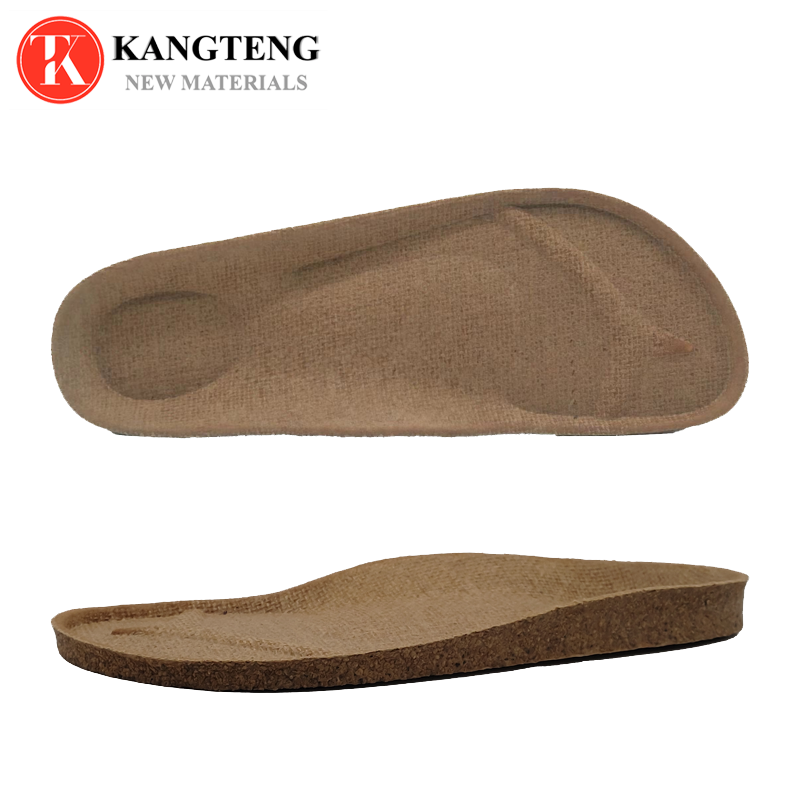 High Quality Natural Latex Cork Footbed/Midsole：KT-0122 - Fujian Jinhongchang Sports Goods Co., Ltd.