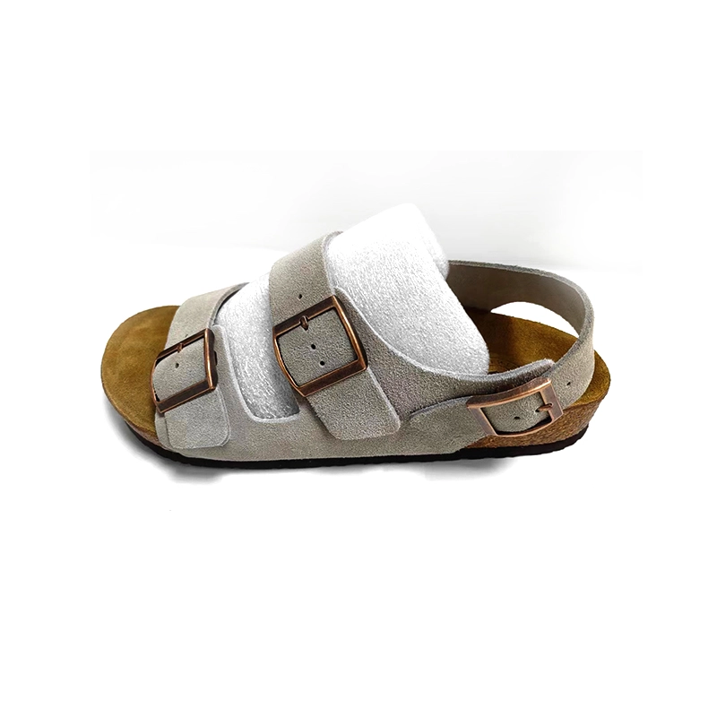 Ergonomic Cork-Latex Footbed Buckle Strap Sandal (JHC-KT054) - Fujian Jinhongchang Sports Goods Co., Ltd.