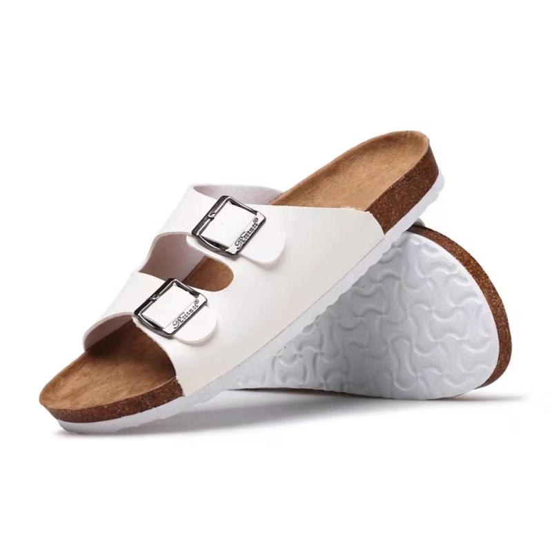 Ergonomic Cork-Latex Footbed Buckle Strap Sandal (JHC-KT057) - Fujian Jinhongchang Sports Goods Co., Ltd.