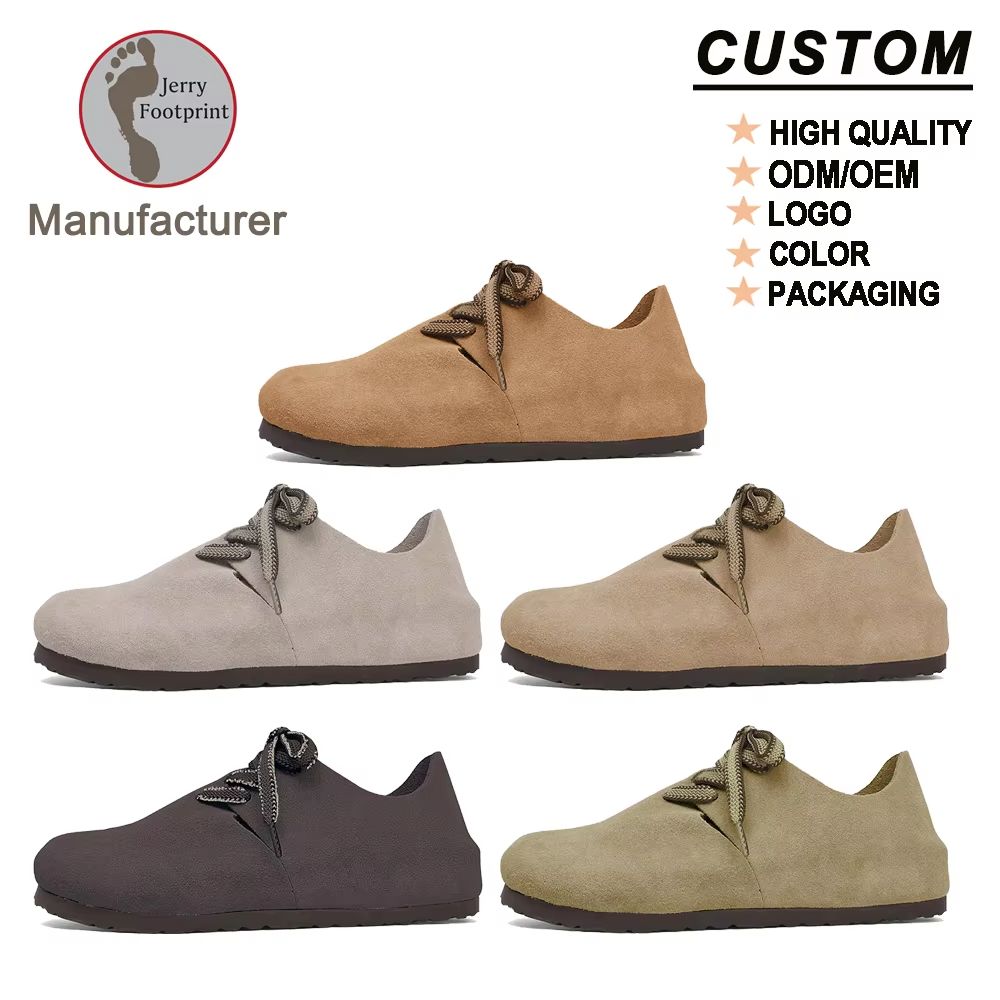 JHC-WC15 | Elite Latex Cork Lace-Up Clogs - Fujian Jinhongchang Sports Goods Co., Ltd.